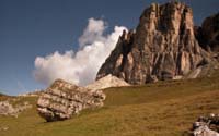 I Lastoi de
                  Formìn visti dalla Forcella Giau, Dolomiti
