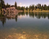 Il lago Federa o
			Lago da Lago