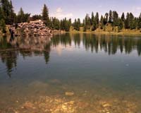 Il lago Federa o
			Lago da Lago