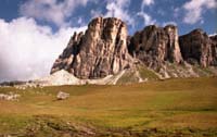 Lastoi de
                  Formìn, da Forcella Giau, Dolomiti