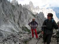 Forcella Sabbiosa ai Cadini di Misurina