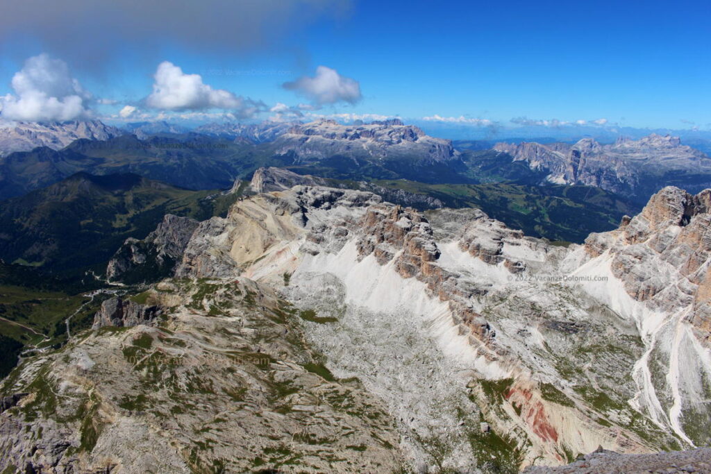 Panorama dalla Tofana de Rozes