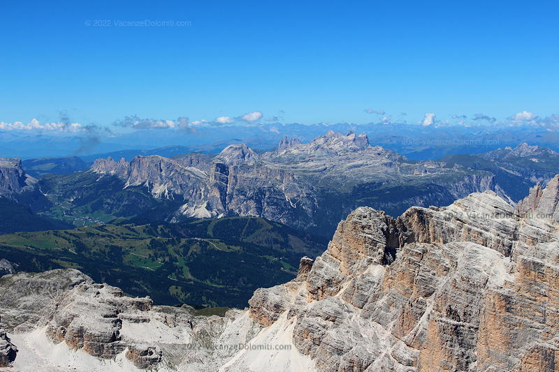 Panorama dalla Tofana de Rozes