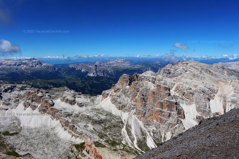 Panorama dalla Tofana de Rozes